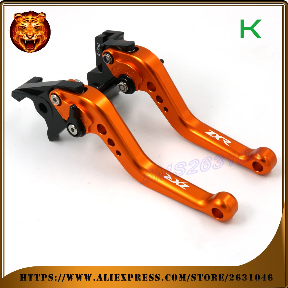 Регулируемые рычаги тормозной муфты для KAWASAKI ZXR400 Бесплатная доставка с