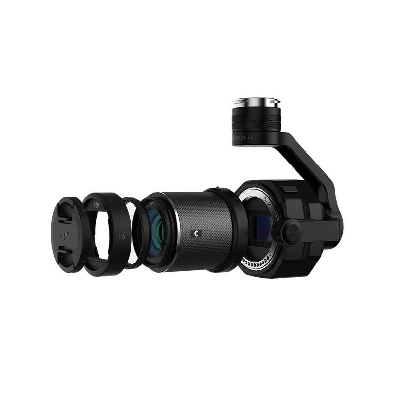 DJI ZENMUSE 7 Gimbal Camera Inpire 2 Accommodation (Super 35 Sensor | 6K CinemaDNG 5 K Apple ProRes 14 остановок динамического