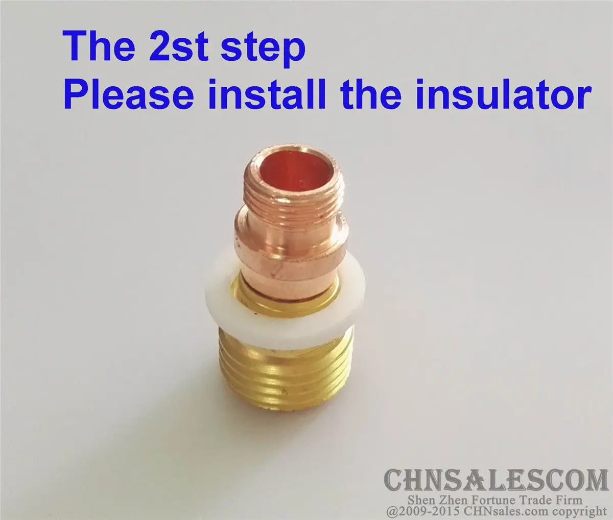 CHNsalescom10 pcs TIG Welding Stubby Gas Lens #10 Pyrex Cup Kit for Tig WP-17/18/26 3/32" 2.4mm 90A-180A regular current use |