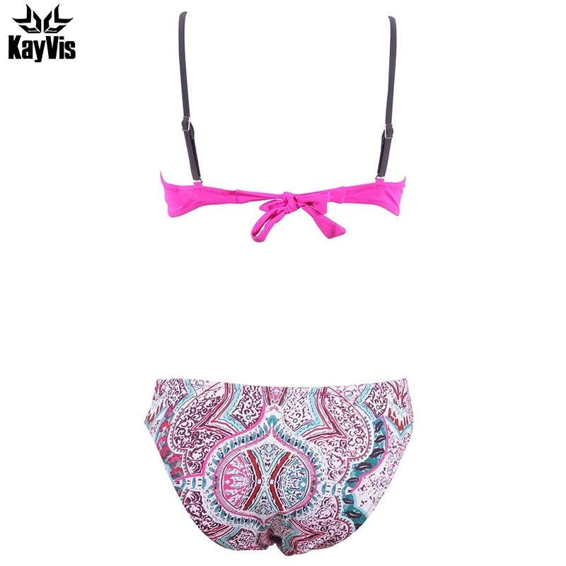 KayVis новинка 2019 сексуальное Бразильское бикини на косточках женский купальник