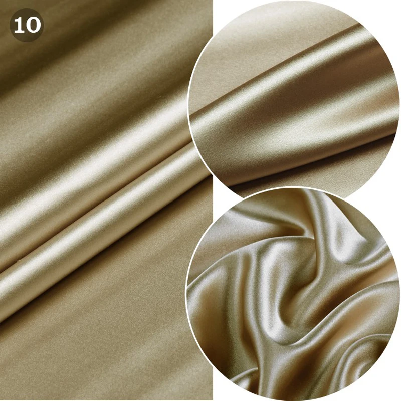 19 мм эластичная шелковая атласная ткань | Дом и сад