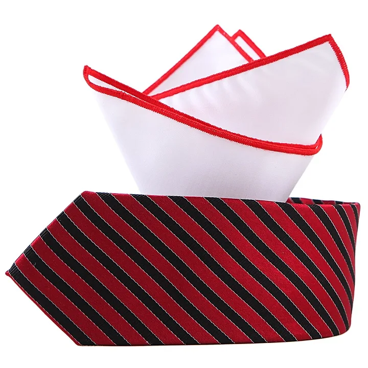 SST-013 tie set Портной Смит классический формальный галстук мужской роскошный ручной работы натуральный чистый шелк Тканый Жаккардовый полосатый галстук - Цвет: SST-013 tie set
