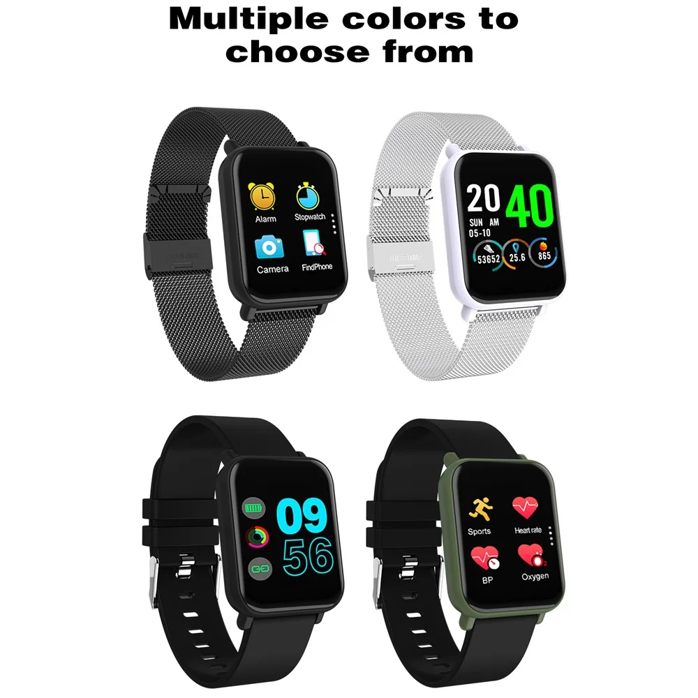 696 R6 умный Браслет Смарт-браслет для фитнеса полный Экран Touch Спорт метр шаг