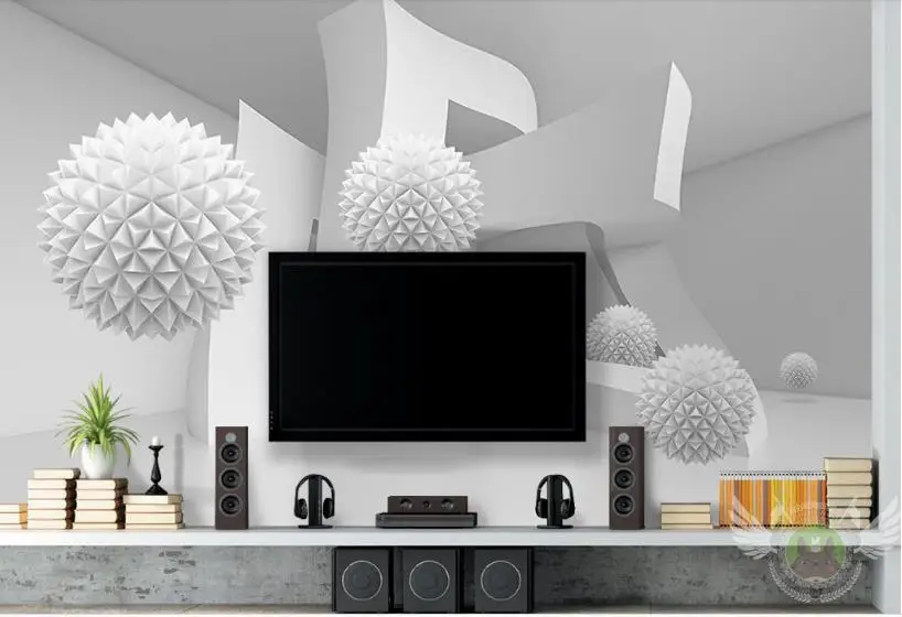 Фото обои на заказ 3d обоями home decor мяч Аннотация архитектуры наклейка панно