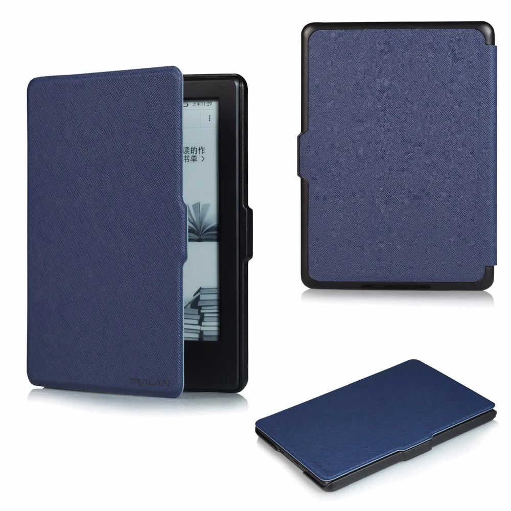 Модный новый горячий чехол для Amazon Kindle Paperwhite 1/2/3 Ebook Ereader кожаный 6 дюймов + стилус