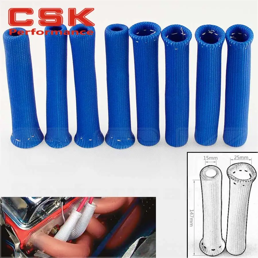 8 шт. изолятор для проводов с свечей зажигания защитный кожух диаметр рукава 1