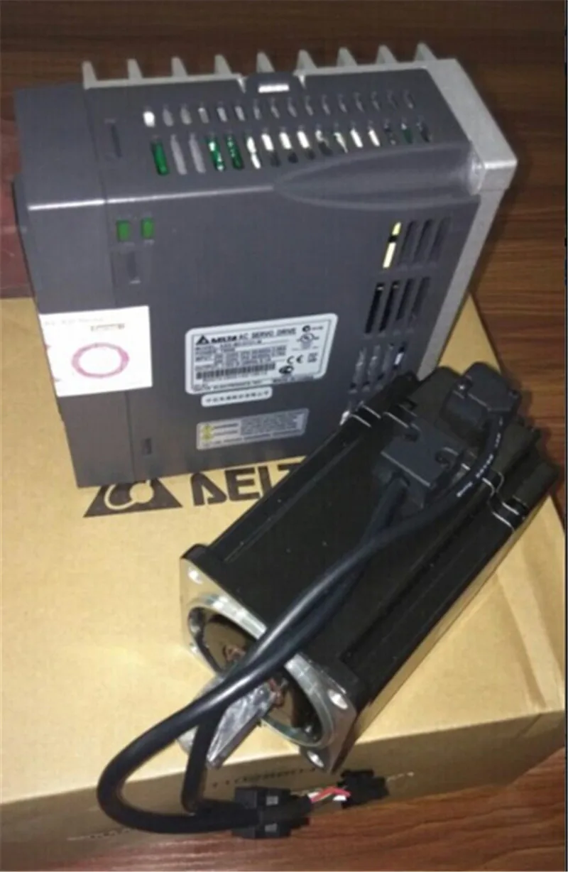 ECMA C20602RS + ASD B2 0221 B DELTA 200w 3000rpm 0.64N.m ASDA AC Серводвигатель комплекты с 3m силой и кабелем