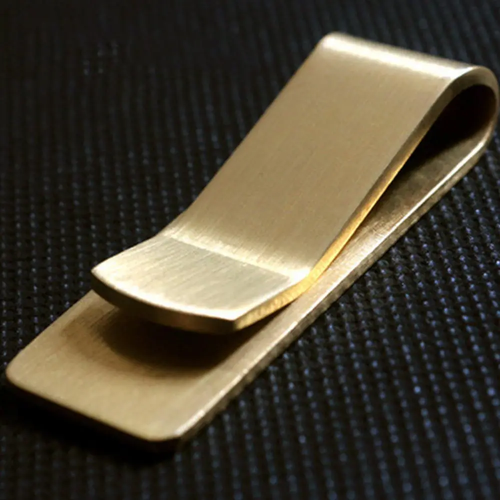 brass Блокнот для путешествий, блокнот, дневник, подходящий для книги, металлический кожаный держатель для ручек, латунный зажим для ручки, толстый планировщик, аксессуар, поставка - Цвет: brass