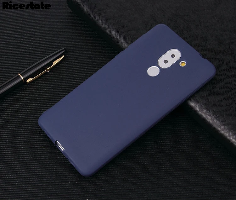 Для huawei Honor 6X чехол huawei mate 9 lite Силиконовый ТПУ мягкий чехол для huawei GR5 Кристальный и матовый однотонный чехол