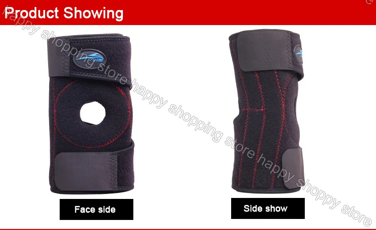 1PCS 4 Spring Knee braces &amp supports Anti-skid Elastic Kneecap massager pain relief sports Patella Brace basketball Support | Спорт и
