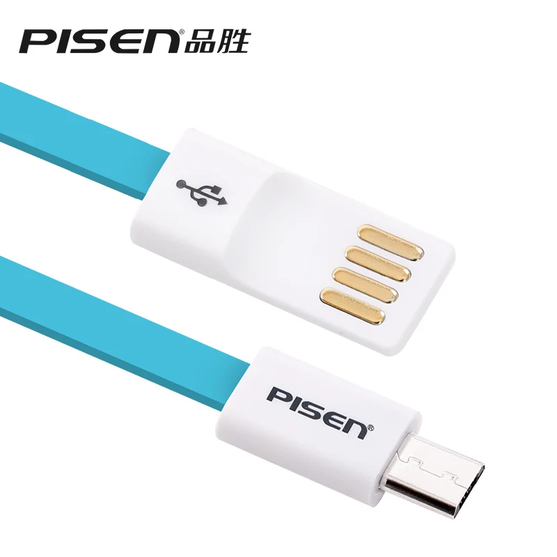 Pisen марка 0.2 м android данных кабель 8Pin микро зарядное устройство USB 3 цветов для Xiaomi Mp3