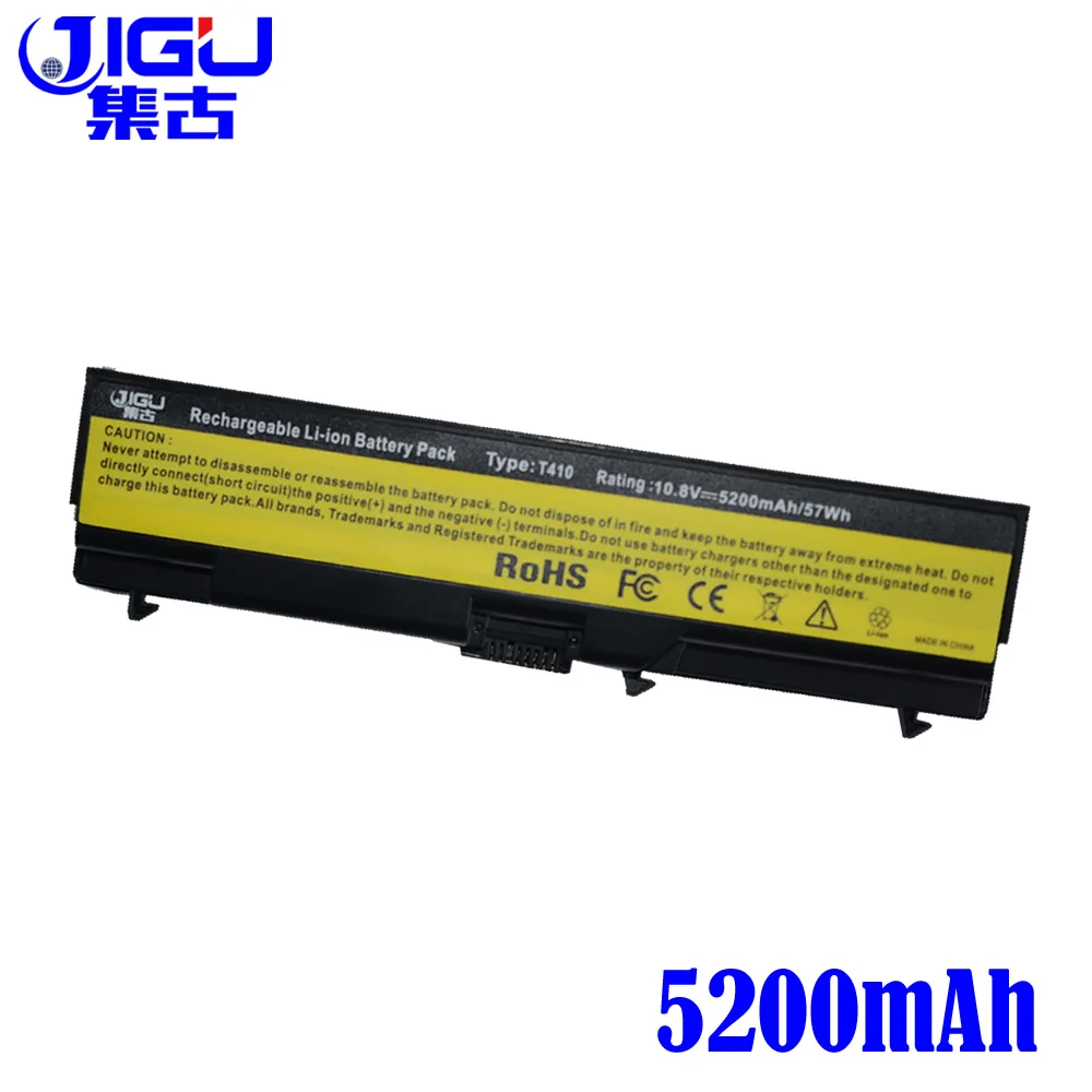 Аккумулятор JIGU для ноутбука Lenovo ThinkPad T520i W510 Edge 14 "Edge 15" SL410k 2842 SL510 2847 SL410 2842|laptop