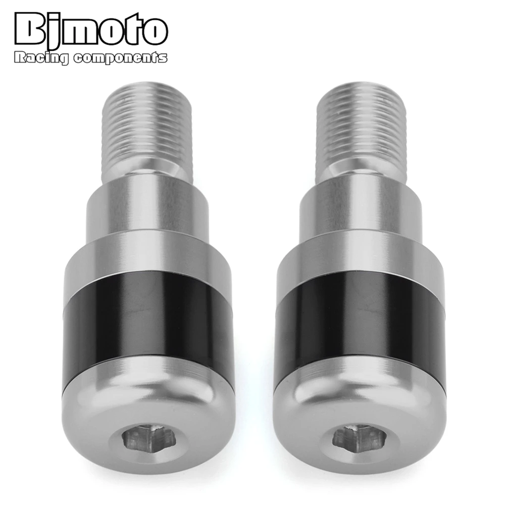 Bjmoto Unversal 7/8 'དྷ мм руль мотоцикла рукоятка конец CNC Ручка Бар Конец слайдер для