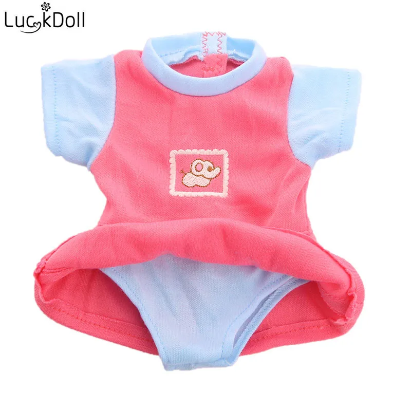 Luckdoll разнообразие модная одежда костюм для 14,5 дюймов куклы WellieWishers, детская лучшая кукла аксессуары