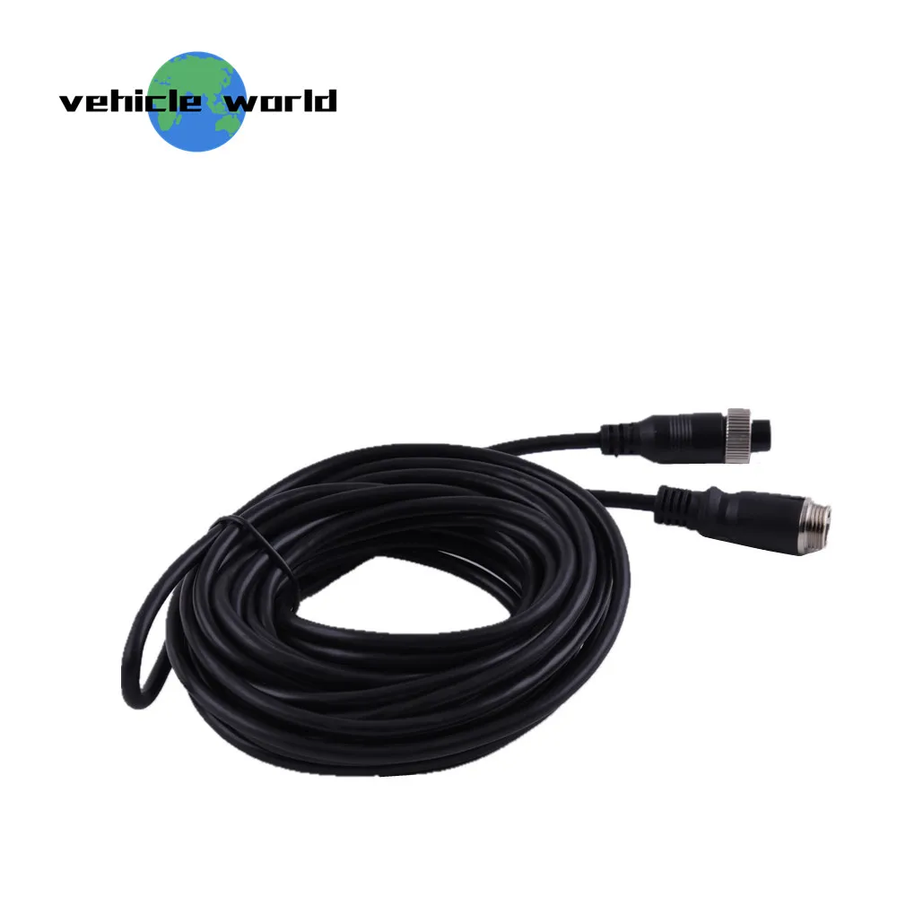 Автомобильная запасная камера заднего вида 5 метров удлинитель с 4-контактным