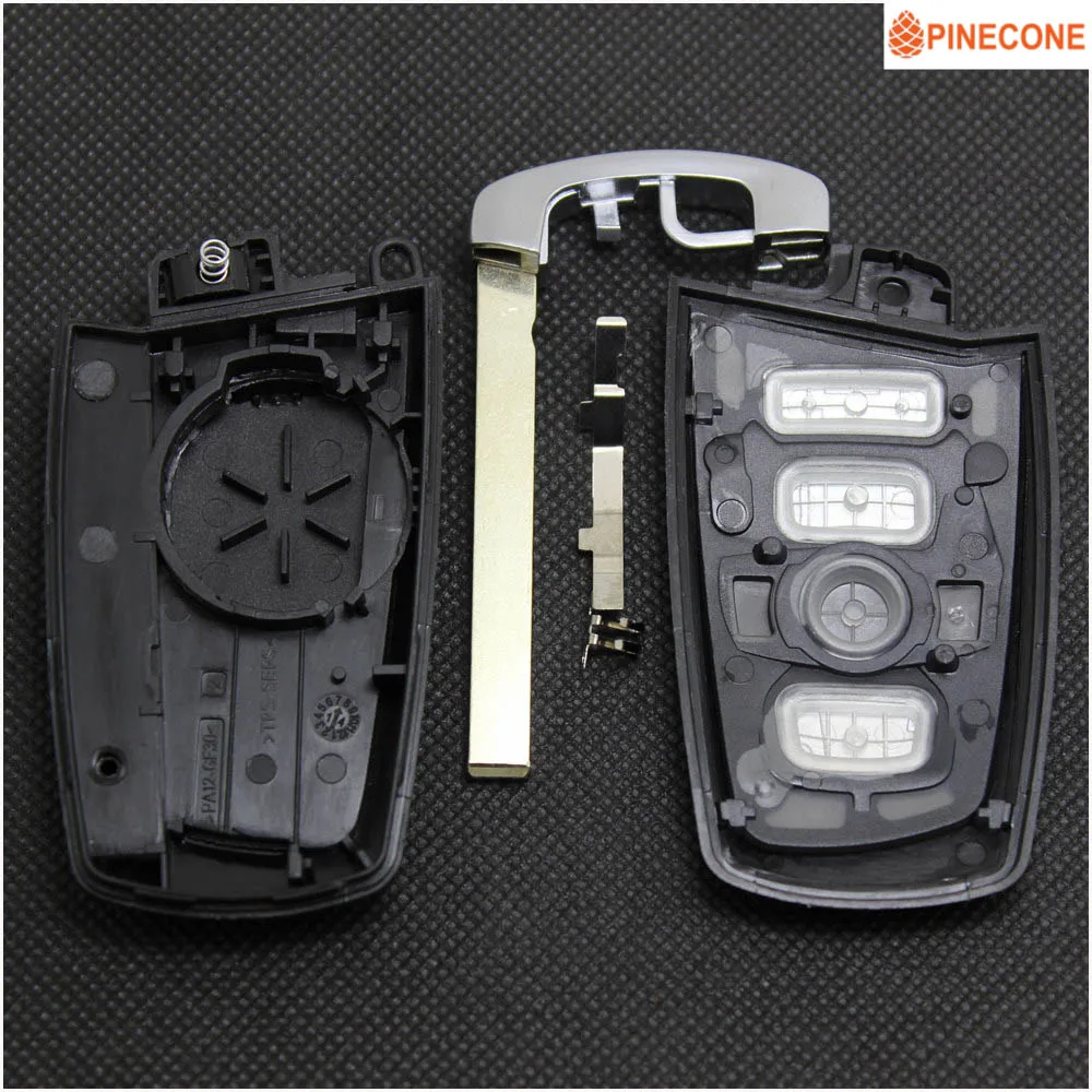 PINECONE для BMW 3 5 7 Series X3 X5 X6 E90 320 520 730 чехол автомобильного ключа 4 кнопки