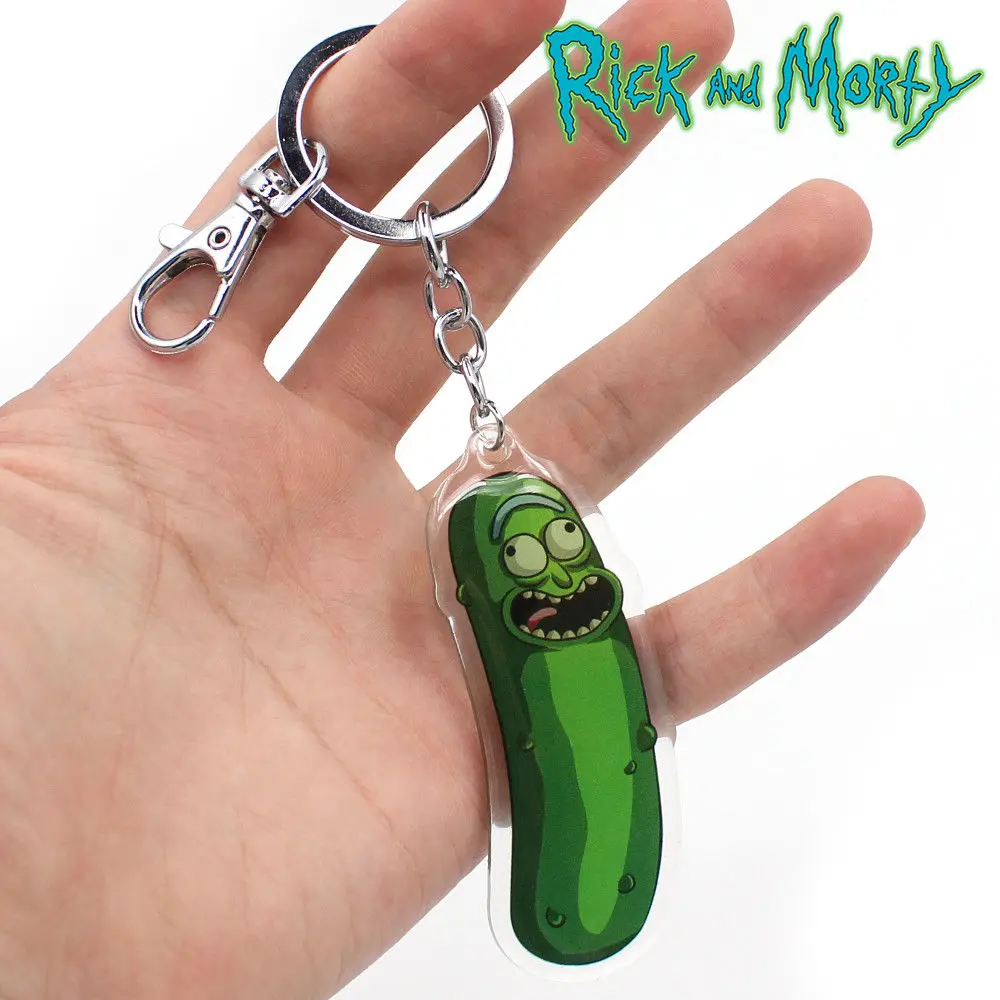 OHCOMCIS Rick and Mori Pickle MEESEEKS акриловый брелок Брелоки Кулоны Аксессуары для костюма