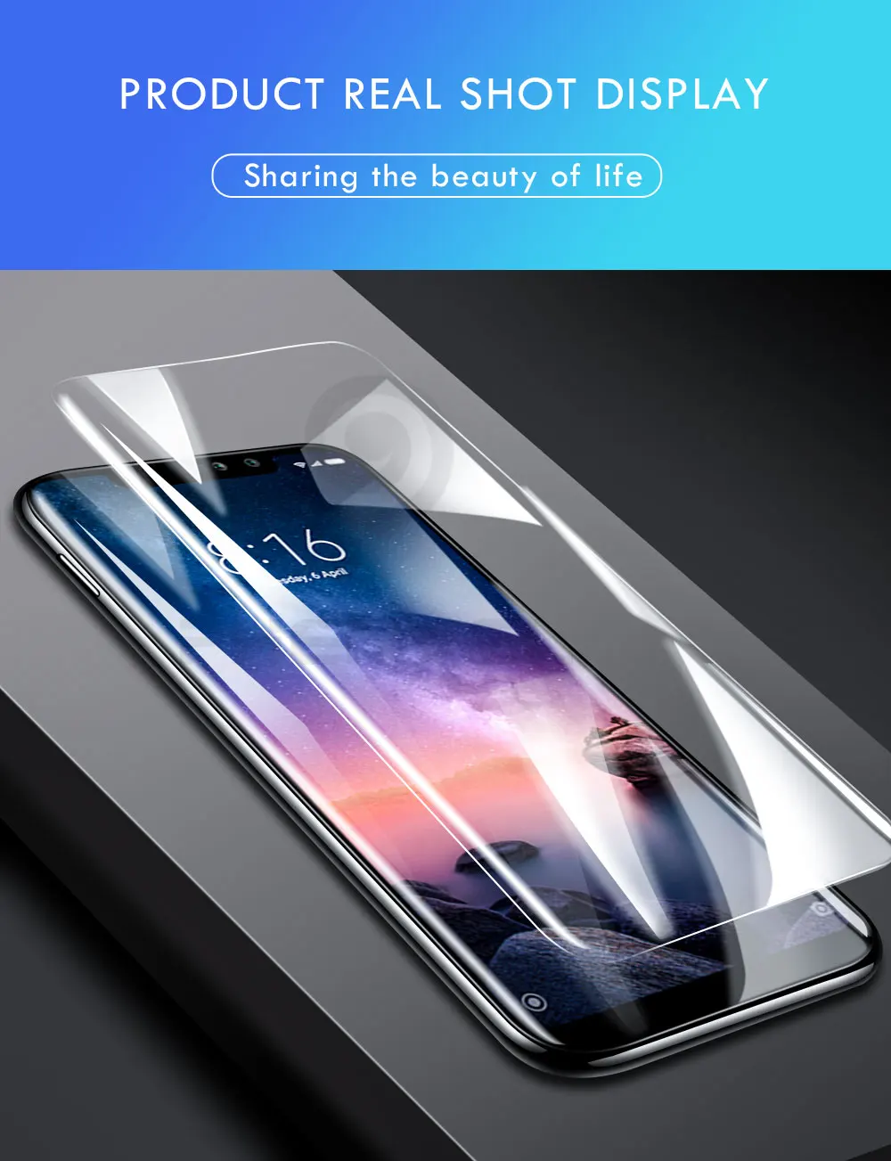 Гелевая 3D Защитная пленка для Xiaomi redmi Note 5 6 8 Pro 7, глянцевая Защитная пленка для экрана для redmi 5 Plus 0,1 мм, Гидрогелевая пленка