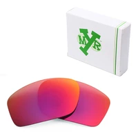 mryok anti scratch polarized replacement lenses for oakley scalpel sunglasses midnight sun