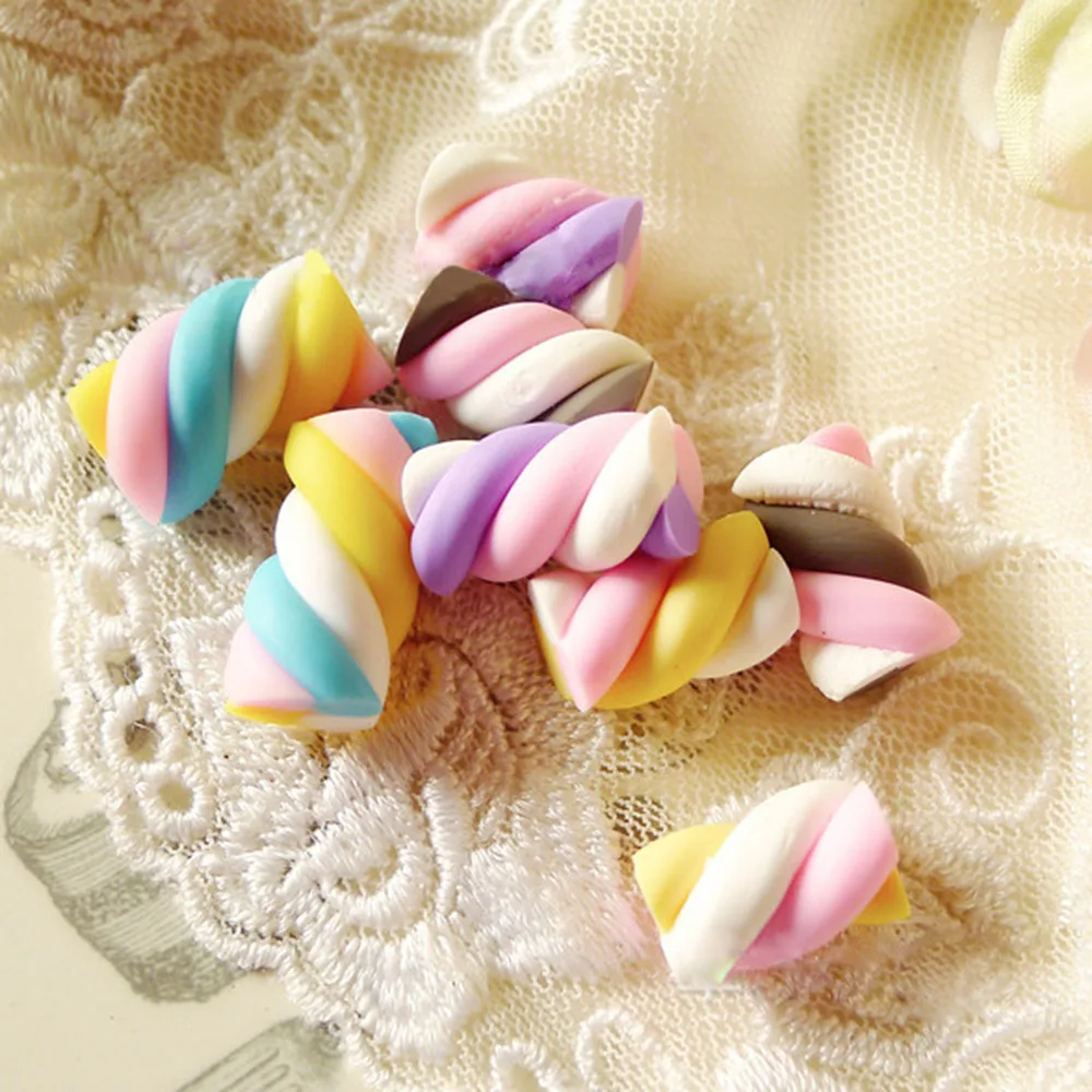 10 шт. сделай сам аксессуары для телефона чехол украшение слайма миниатюрная