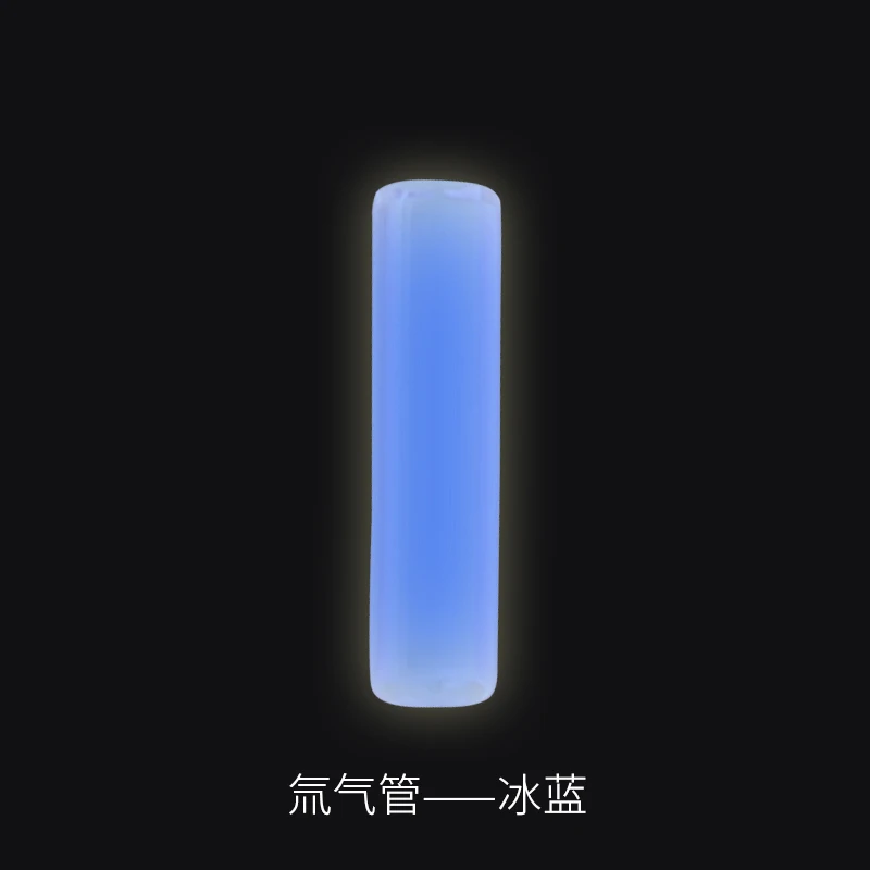 Ice blue A108 открытый титановый свисток однотрубный самоосвещенный Тритий трахея DIY с поп-звуком водонепроницаемый свисток выживания - Цвет: Ice blue