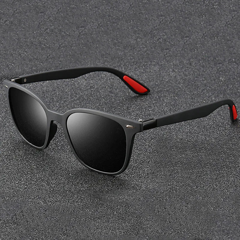 Брендовые дизайнерские классические поляризационные солнцезащитные очки новые