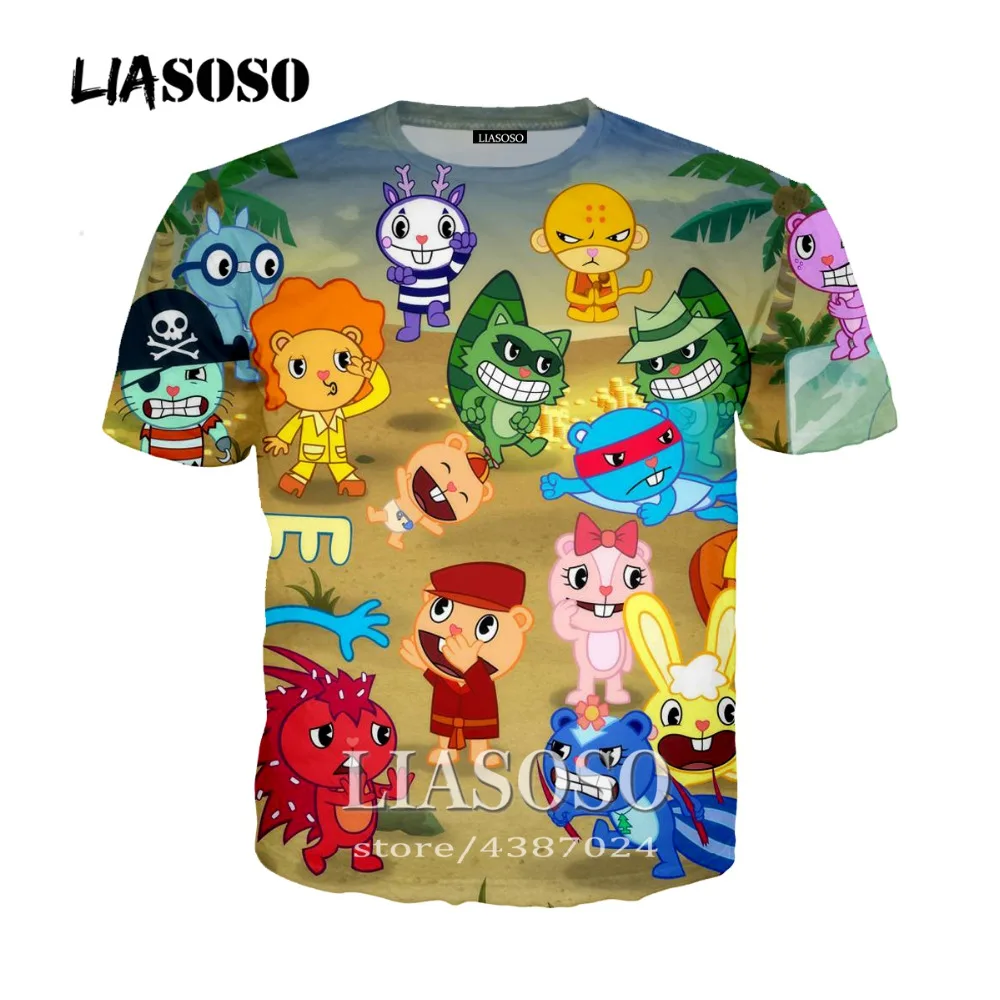 LIASOSO Новый Harajuku Стиль пуловеры футболки Для мужчин женщин Повседневное с