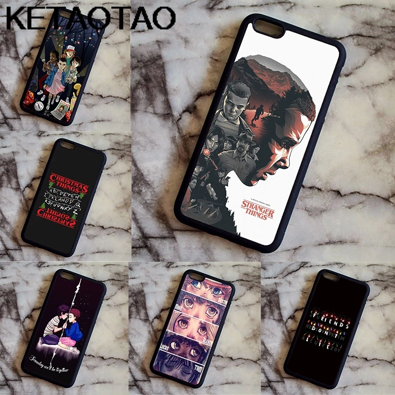KETAOTAO Hot TV Stranger things pattern Phone Cases for Samsung S3 4 5 6 7 8 9 Note Case Soft TPU Rubber Silicone | Мобильные