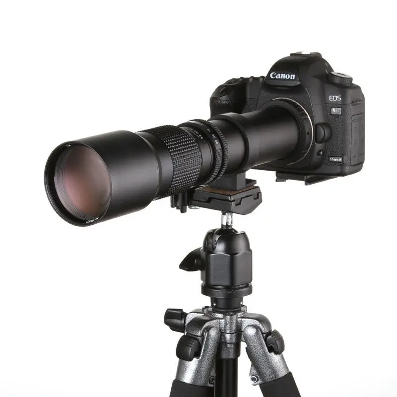 Jintu 500 мм f/8 0 телефото Фикс объектив mf + T T2 Крепление-адаптер для объектива - Фото №1