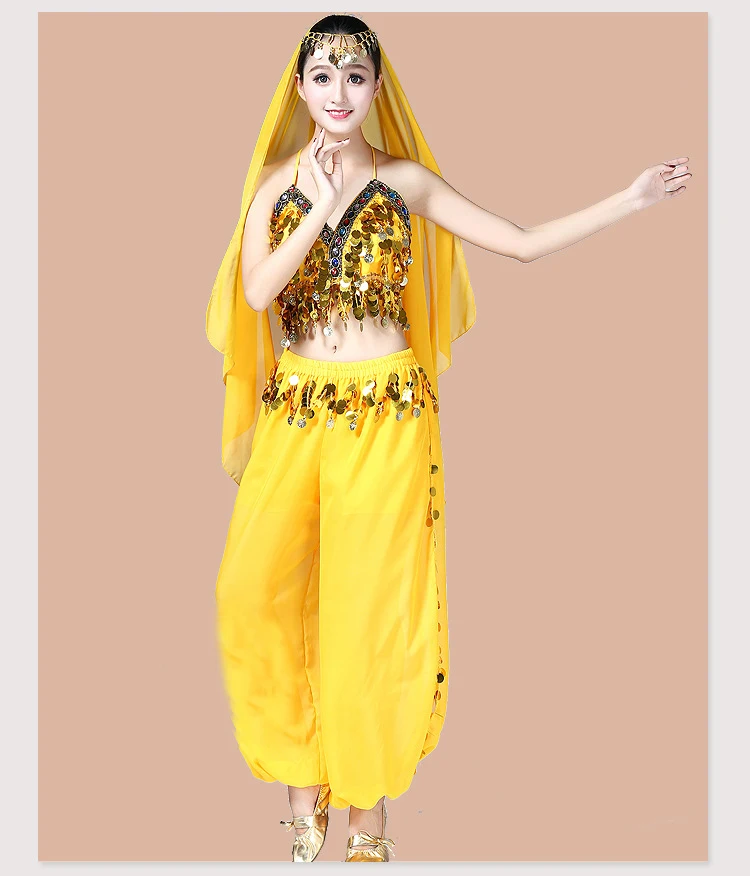 Костюм для танца живота женский 3 шт./комплект | Тематическая одежда и униформа