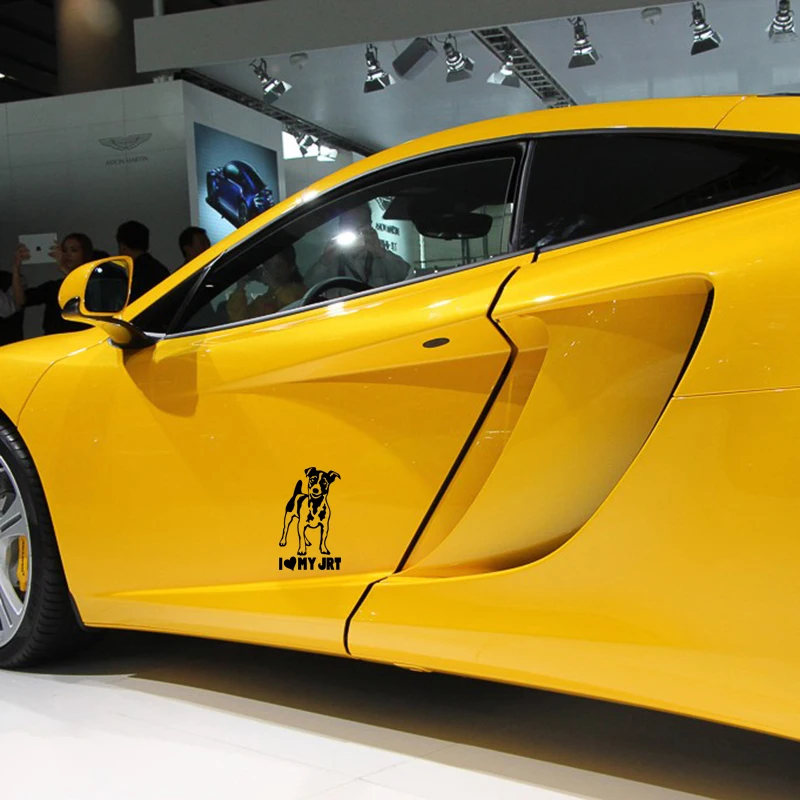 Виниловая наклейка Джек-Рассел-терьер на мотоцикл автомобиль окно ноутбук |