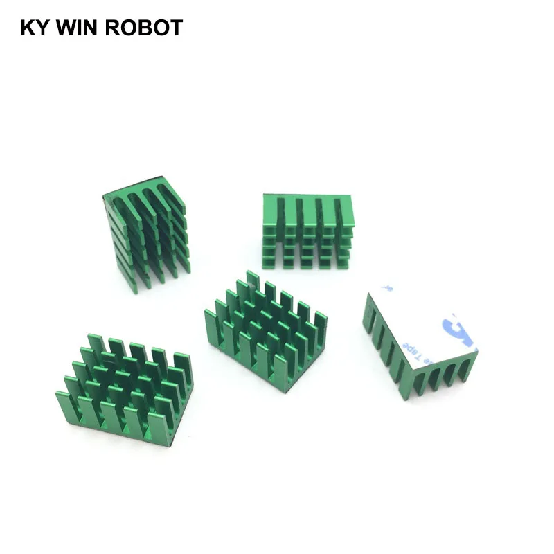 1 шт. алюминиевый радиатор с транзистором Охлаждающий 20*14*11 мм для фото/оранжевого