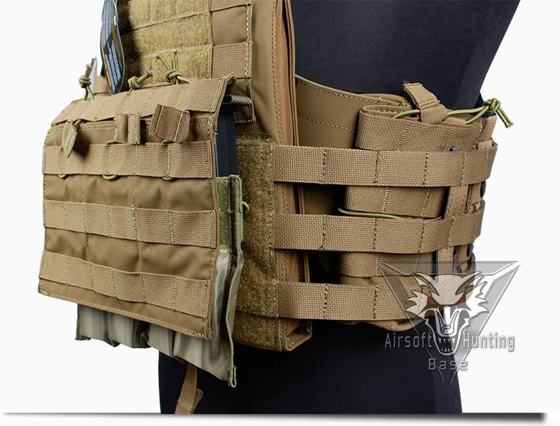 TMC MP7 внутренний тройной подсумок Terrigenous для 6094 несущей пластины 15x25 см TMC1789