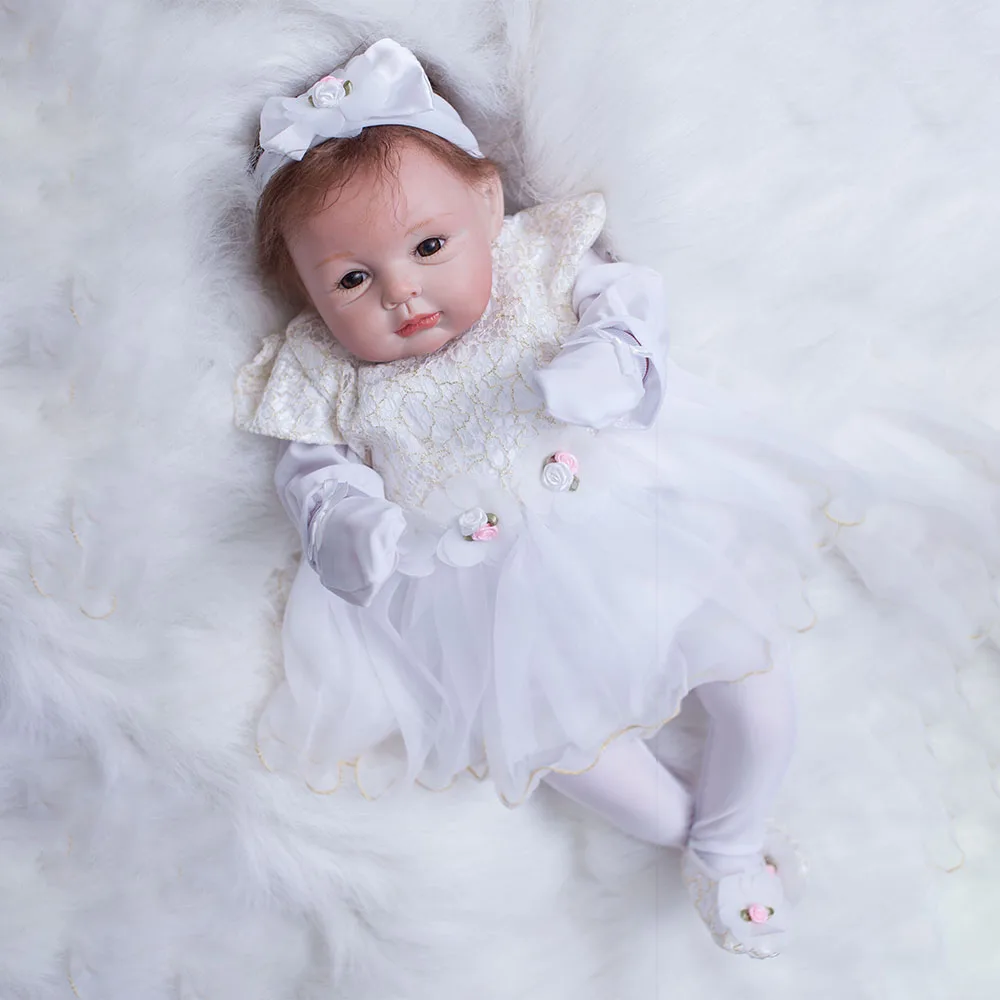 OtardDolls reborn baby toy dolls 2" 55 см мягкие силиконовые виниловые reborn baby красивые куклы для девочек bebes reborn play house toys