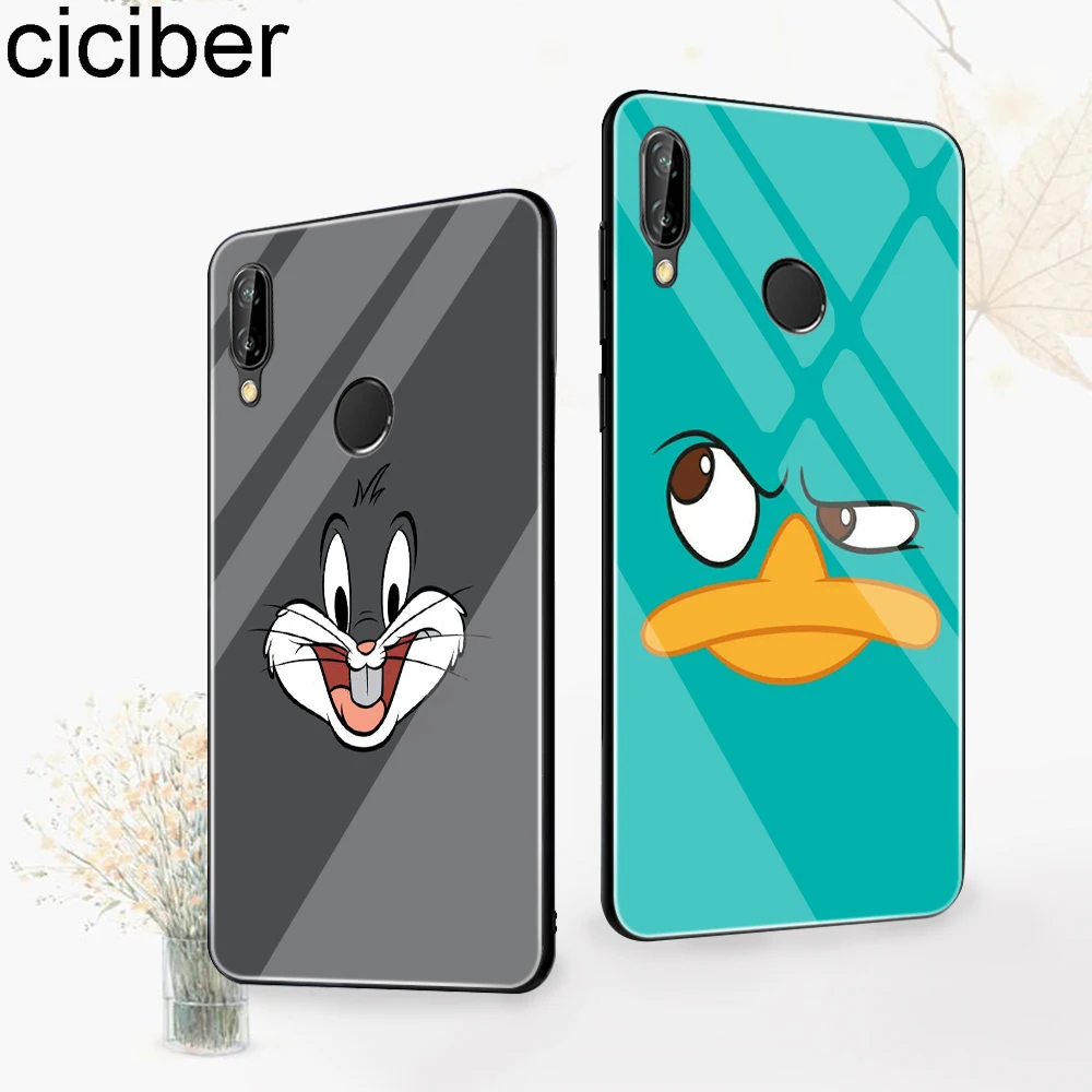 Ciciber чехол для Huawei P30 P20 Mate 20 Pro Lite чехлы телефонов Honor 10 из закаленного стекла Funda Capa