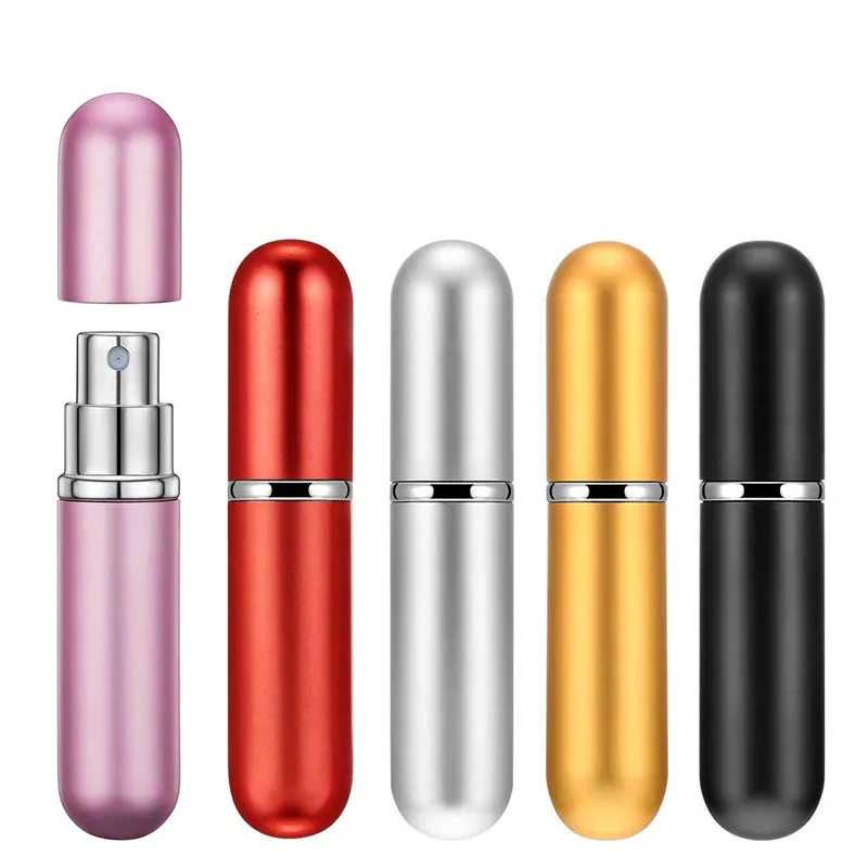

5ml Refillable Portable Travel Mini Refillable Conveniet Empty Atomizer Perfume Bottles Cosmetic Containers For Traveler