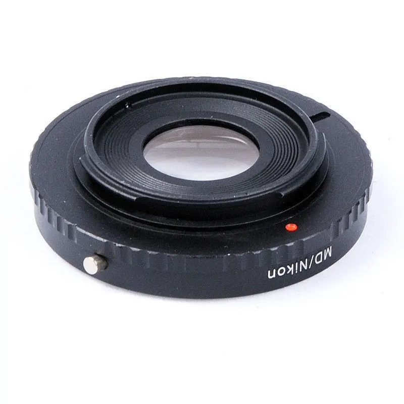 Адаптер для объектива камеры с оптическим стеклом Infinity Focus для Minolta MD MC Mount Lens для Nikon DSLR D3200 D5200 D7000 D7200 D800