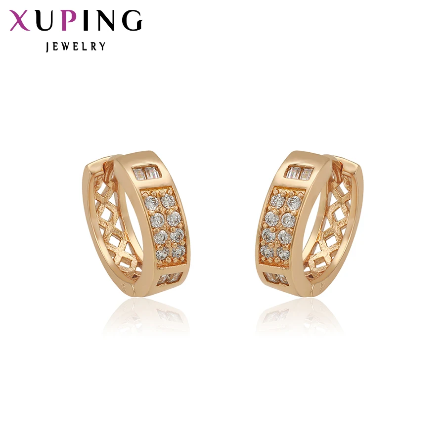 Xuping серьги, Новое поступление, серьги, очаровательный стиль, розовое золото, позолоченные серьги для женщин, Рождество S29, 7-21891
