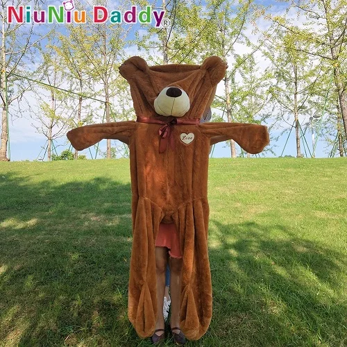 Niuniu Daddy giant ненабитый пустой мягкий плюшевый Медвежья шкура полуфабрикаты