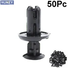 50X 8 мм авто бампер крепеж для Toyota Nissan Honda пластиковые заклепки фиксатор толчок крышки двигателя крыло автомобиля зажимы отделки дверной панели