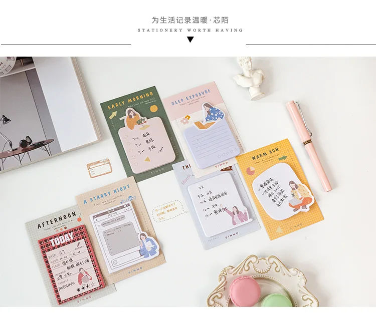 На рабочем месте знатные серии Самоклеящиеся N Times блокнот для заметок Sticky Notes Schedule Planner To Do List Agenda канцелярские товары