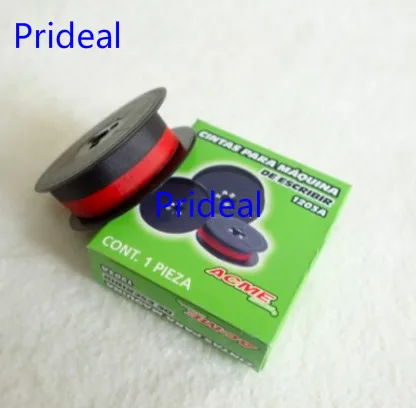 Prideal Новая Механическая английская ПЕЧАТНАЯ МАШИНКА принтер красный и черный или только черный ленточный сердечник один 1216A 1215A чернильная лента