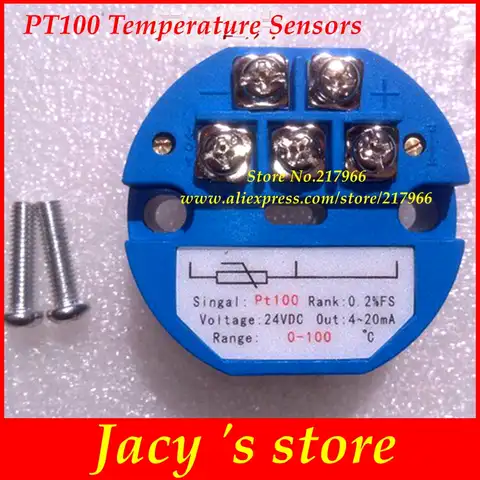 Модуль датчика температуры RTD pt100, термостойкость 4-20 мА-50-50-100 -50-150 100 200 300 400 градусов