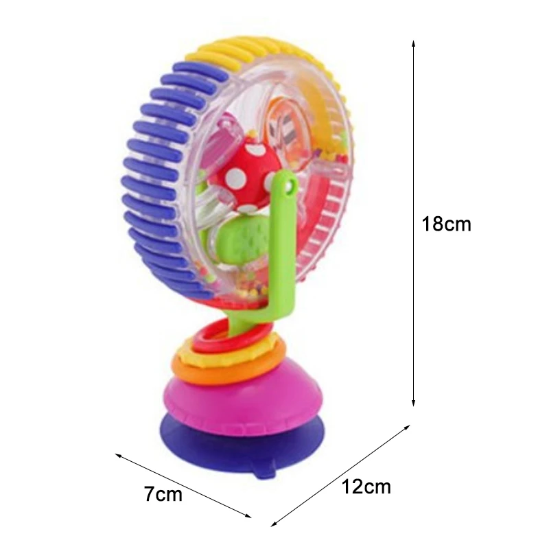 Три цвета детские игрушки вращающееся колесо обозрения ветряная мельница