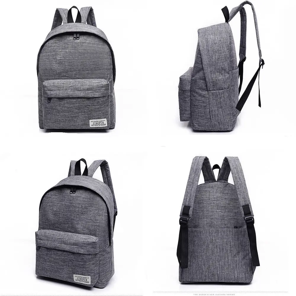 Женский холщовый рюкзак школьный ранец для девочек дизайнерские дорожные