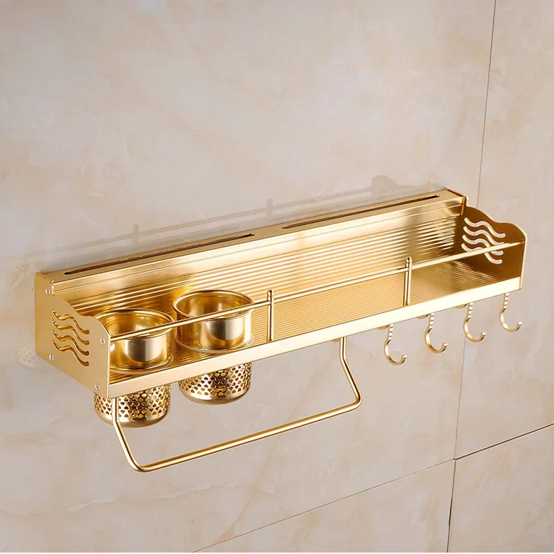 Fast and kitchen shelf space Hook Type Kitchen Cupboard Door Back Style Bracket Trash Ga New Solid 60CM 2 hollow cup 8 hook | Дом и сад
