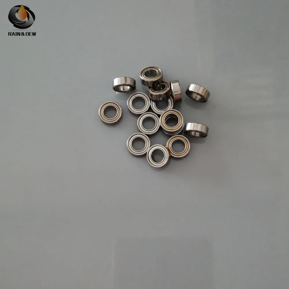 SMR95 2RS нержавеющий подшипник 5*9*3 мм (10 шт) ABEC 7 Высокоточный для рыбалки|Валы| |