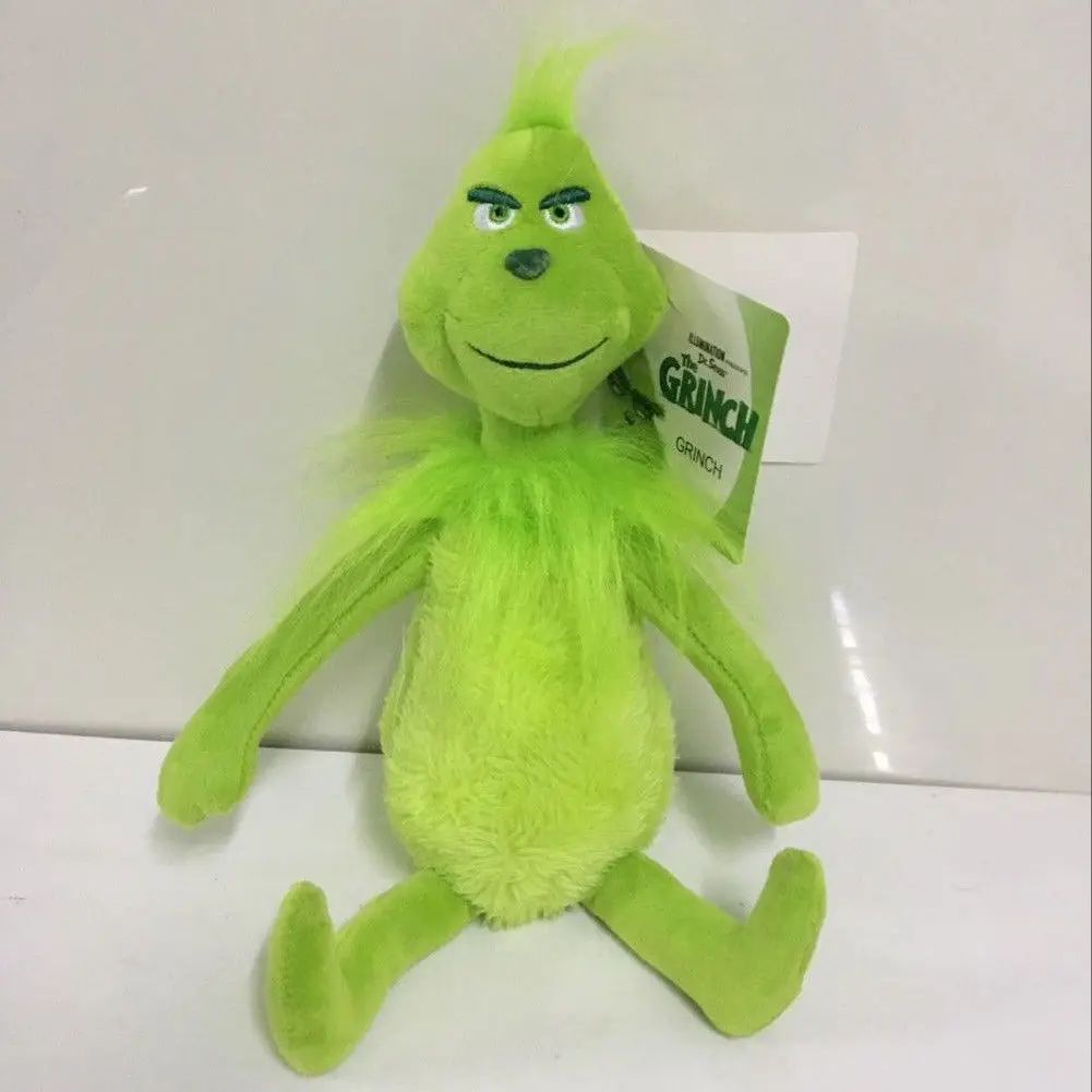 2019 рождественские мягкие куклы Grinch фильмы как украли Мягкие плюшевые детские