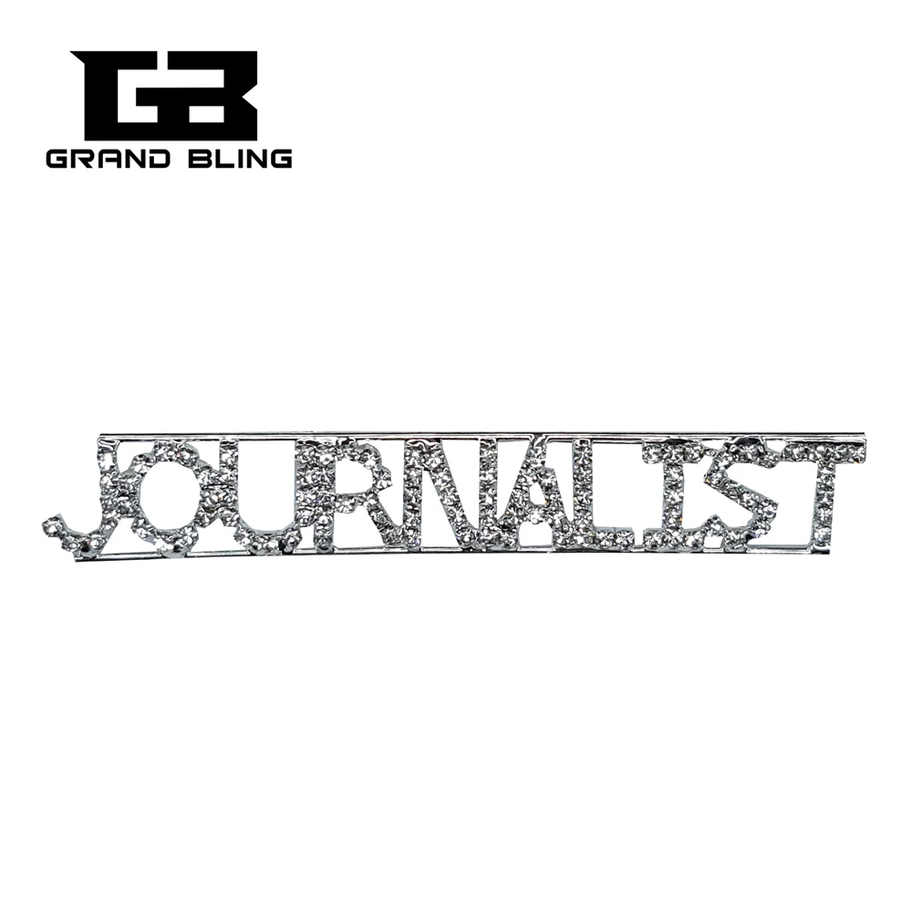 Профессиональный отворот булавка &quotжурналист&quot брошь ювелирный подарок|lapel