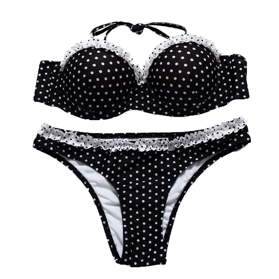 Stripsky комплект бикини Sexy Push Up Купальники для малышек бразильский Biquinis Mujer Винтаж